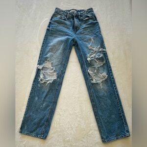 Pacsun Eco medium blue ripped ‘90s Boyfriend Jeans Size 24